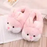 Chaussons Lapin Rose 4