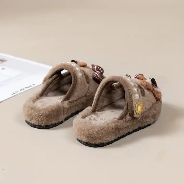 Chaussons Fleurs Enfant 6