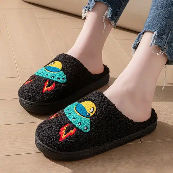 Pantoufles Soucoupe Volante 5