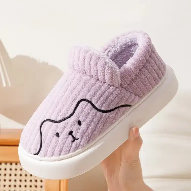 ​ Pantoufles Dessin Chat 2