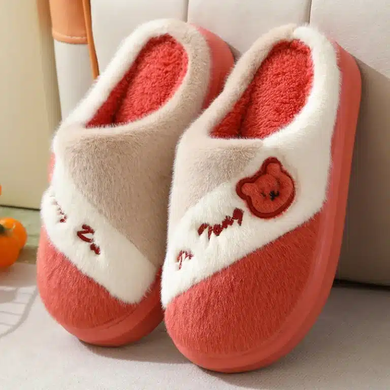Chaussons Ourson Doux 2