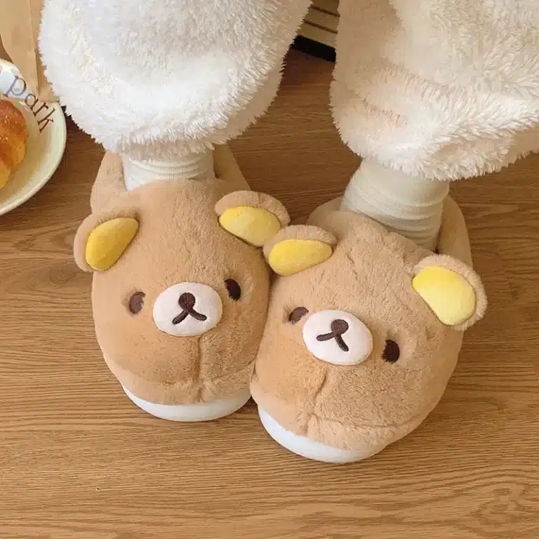 Pantoufles Ourson Kawaii 1