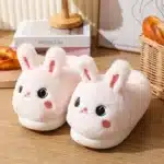 Pantoufles Lapin Rose 2