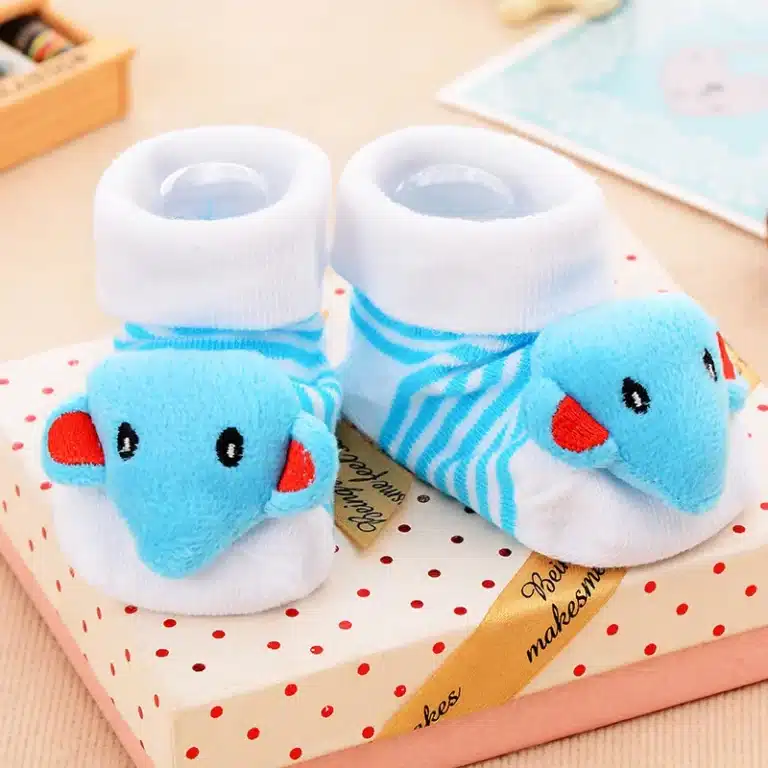 Chaussons Chaussettes Antidérapantes Bébé 5