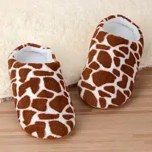 Pantoufles Giraffe 1