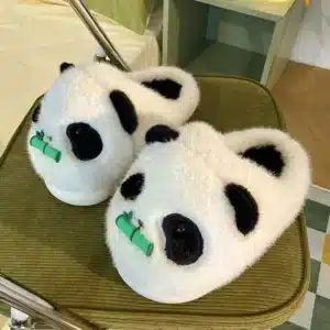 Pantoufle Panda Bambou 1