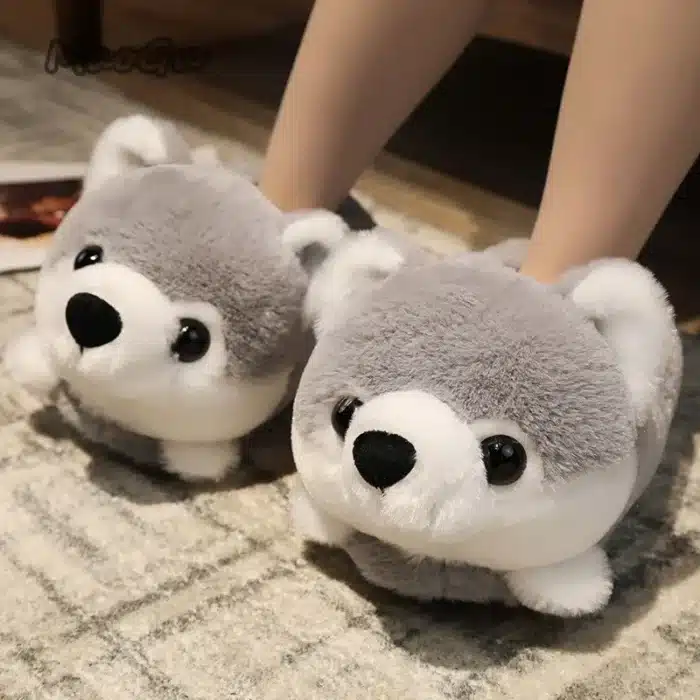 Pantoufles Husky 1