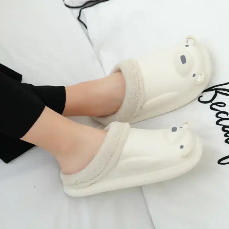 Pantoufles Ours Rigolo 3