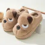 Pantoufles Chien Qui Boude 1