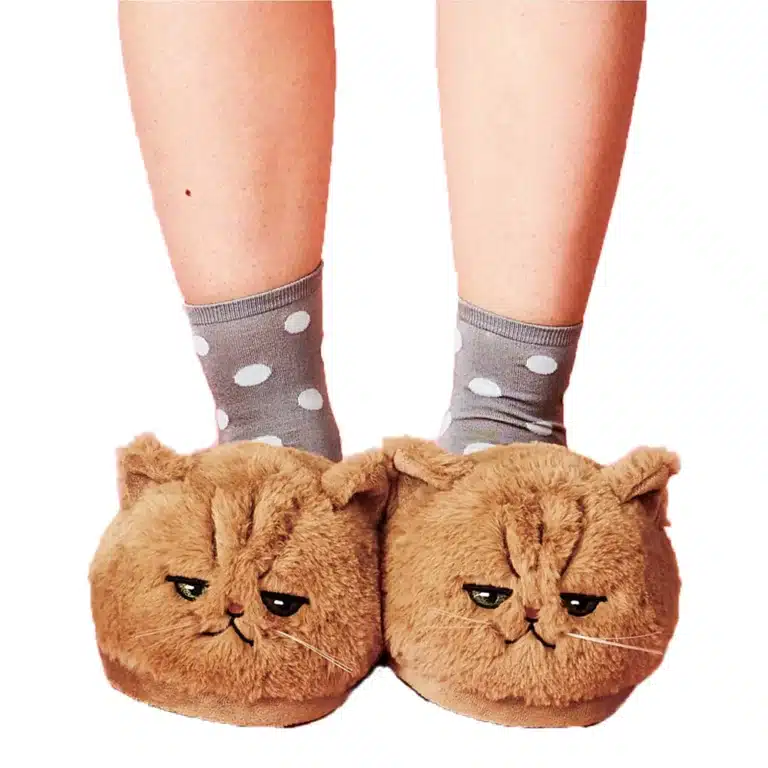 Chaussons Chat Grimace 5