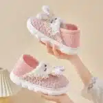 Pantoufles Lapin Semelle Souple 4