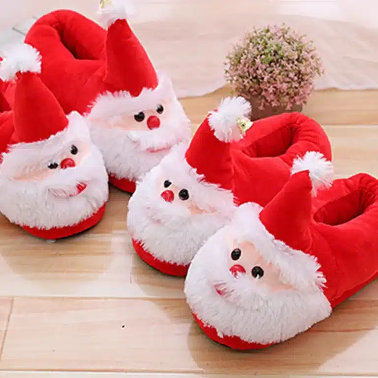 Pantoufles Père Noël 1