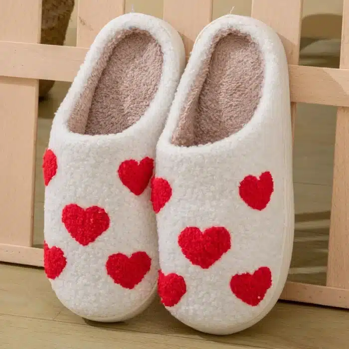 Pantoufles Coeurs Femme 4