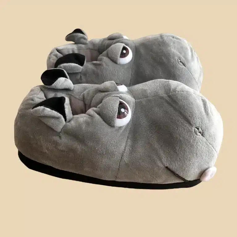 Pantoufles Hippopotame 1