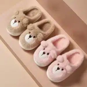 Pantoufle Ourson Mignon Enfant 1