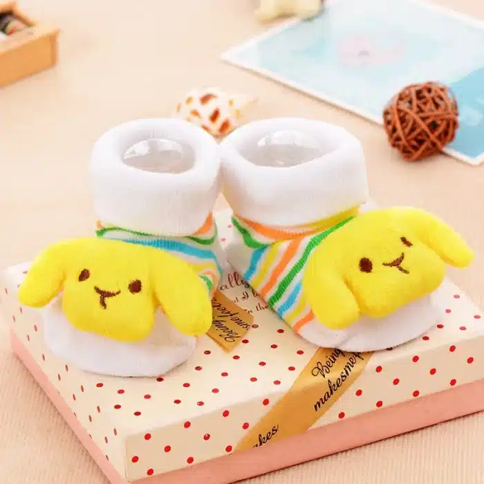 Chaussons Chaussettes Antidérapantes Bébé 1