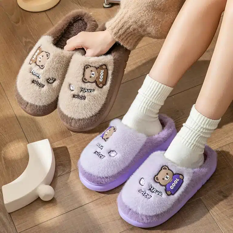 Chaussons Ourson Mignon 5