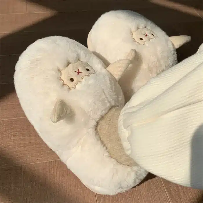 Pantoufles Mouton Fermées 3