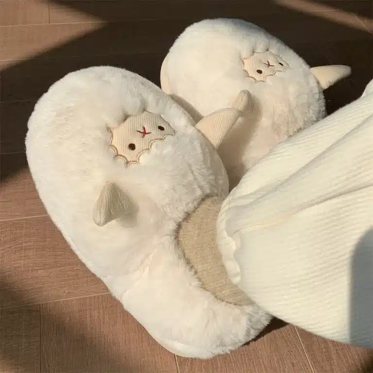 Pantoufles Mouton Fermées 3