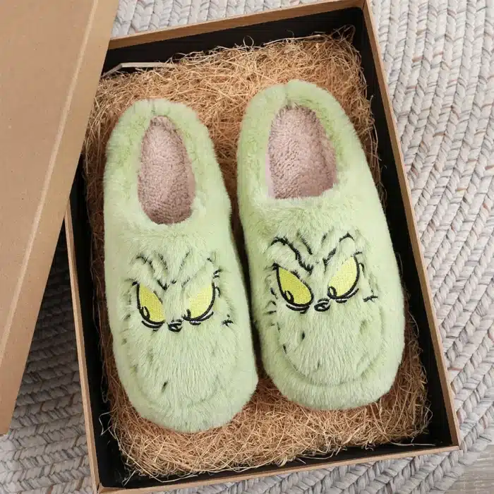Chaussons Grinch 1