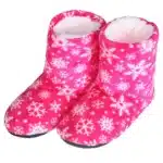 Chaussons Bottes Flocons Noël 6