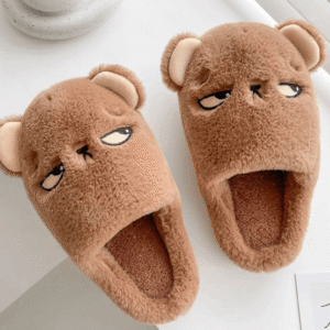 Pantoufles Nounours Rigolo