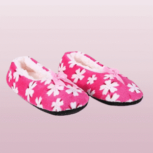 Chaussons Ballerines Noël Flocons