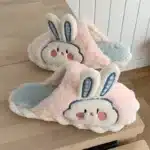 Pantoufles Lapin Semelle Tressée 5