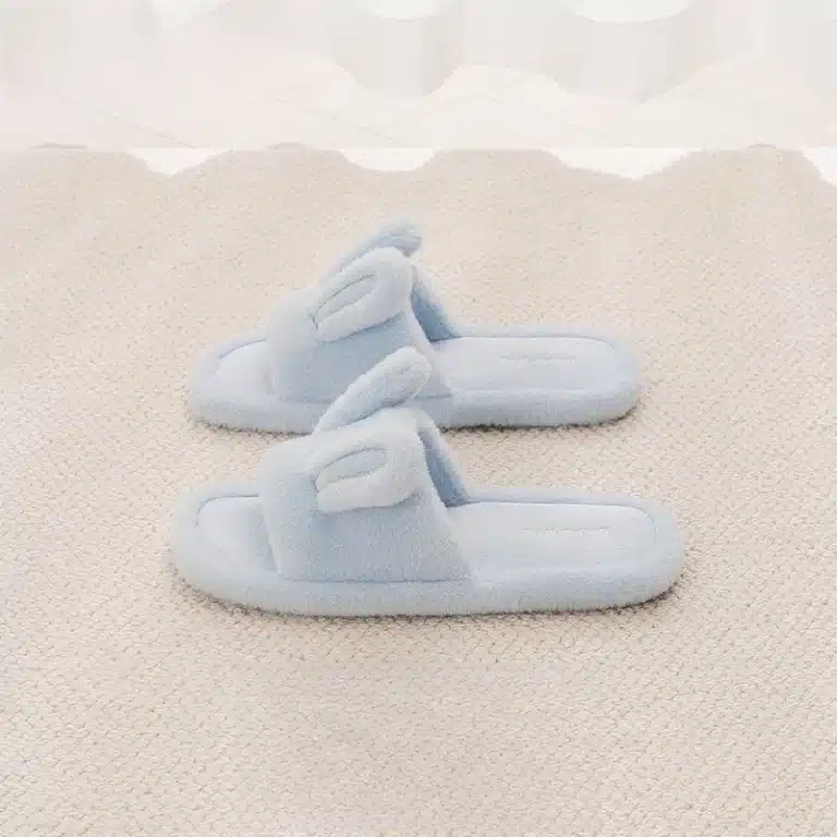 Pantoufles Oreilles De Lapin Semelle Fine 2