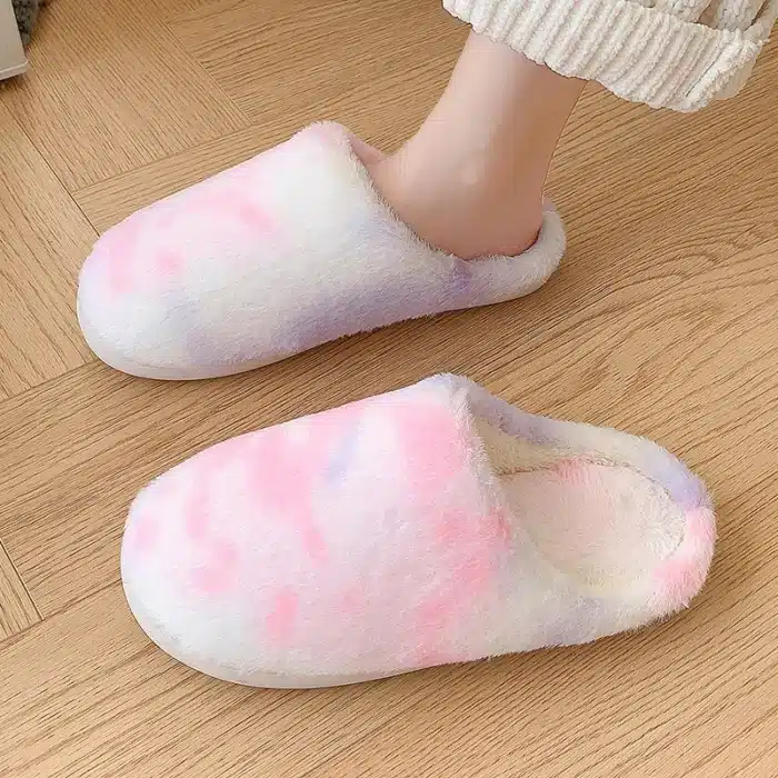 Pantoufle Multicolore Femme 4