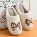 Pantoufle Noeud Léopard 5