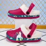 Chaussons Sabots Fourrés Licorne 5