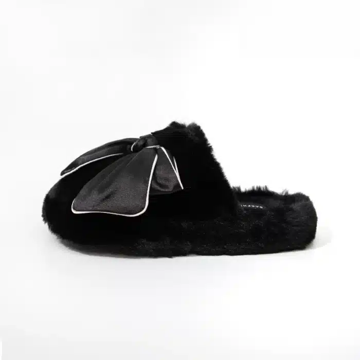 Pantoufles Noeud Satiné 6