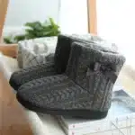 Chausson Botte Tricoté 3