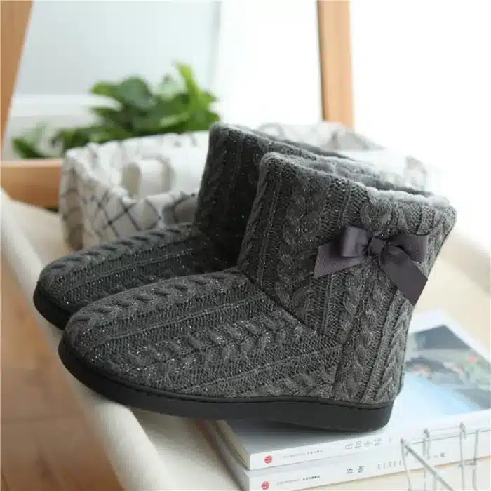 Chausson Botte Tricoté 3