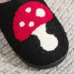 Chausson Noir Champignon 3