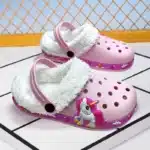 Chaussons Sabots Fourrés Licorne 3