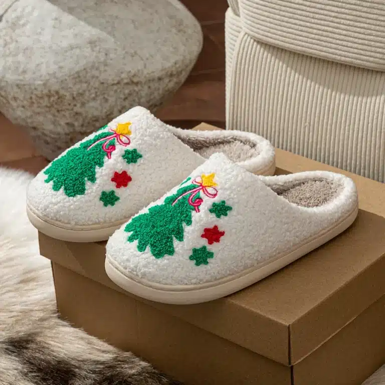 Chaussons Sapin De Noël 2