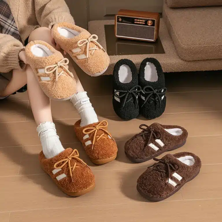 Pantoufles Basket Lacets Femme 1