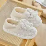 Pantoufles Fermées Avec Noeud 3
