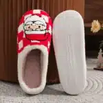 Chausson Père Noël Damier 2