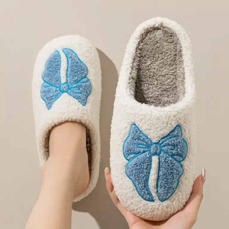 Chausson Noeud Bleu 6