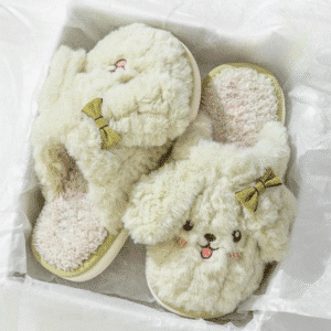 Chausson Chiot Qui Tire La Langue