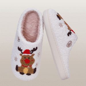 Chausson Renne Brodé