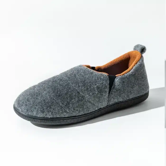 Chausson Fermé Homme Gris 2