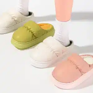 Chausson Doudoune Semelle Epaisse 1