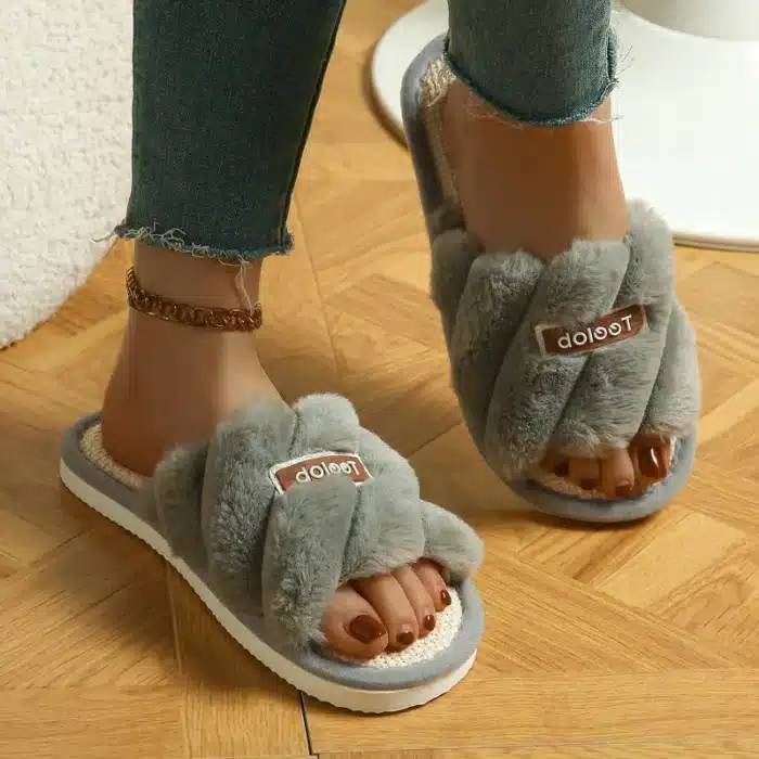 Pantoufle Douce Semelle Plate 5