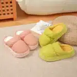 Chausson Doudoune Semelle Epaisse 4