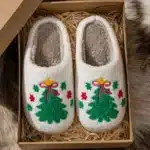 Chaussons Sapin De Noël 1