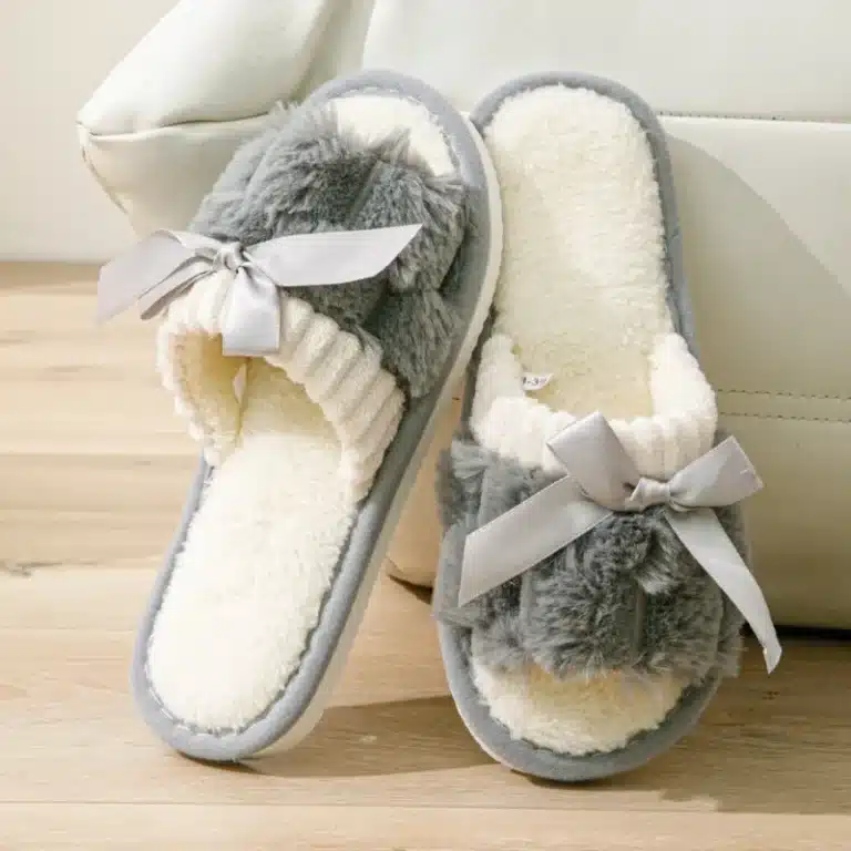 Pantoufles Mules Avec Noeud 3